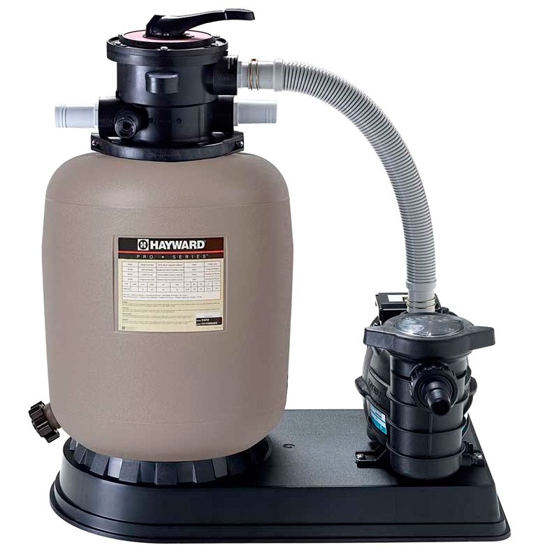 Kit de filtración Hayward 4m3/h + Bomba 0,25CV